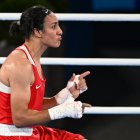 La boxeadora argelina Imane Khelif, oro olímpico en boxeo