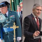 El coronel Pérez de los Cobos y el ministro Marlaska