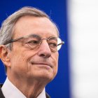 (Foto de ARCHIVO)
Mario Draghi, former Prime Minister of Italy and former President of the European Central Bank (ECB), speaks during a plenary session of the European Parliament. Photo: Philipp von Ditfurth/dpa