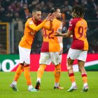 Hakim Ziyech, durante un partido del Galatasaray.