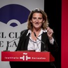 La vicepresidenta tercera y ministra de Transición Ecológica, Teresa Ribera