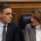 Pedro Sánchez y Teresa Ribera