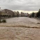 Río Guadalmedina a su paso por Málaga.