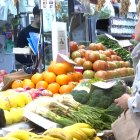 Mercado de Ruzafa, Valencia. Imagen de archivo