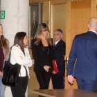 Begoña Gómez, a su entrada a la comisión de investigación de la Asamblea de Madrid.