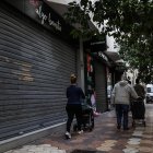 Comercios cerrados, a 14 de noviembre de 2024, en Valencia, Comunidad Valenciana (España)