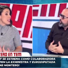 Irene Montero y Risto Mejide en 'Todo es mentira', en Cuatro.