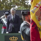 El ministro del Interior, Fernando Grande-Marlaska, en una imagen de archivo del acto  de la patrona de la Guardia Civil.