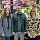 Alberto Vidal, concejal de Comercio y Consumo, en el Mercado Central de Castellón