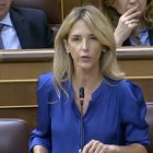 Cayetana Álvarez de Toledo en la sesión de control del Congreso