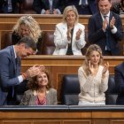 El presidente del Gobierno, Pedro Sánchez, durante una sesión plenaria.