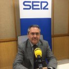 El secretario general del PSOE-A, Juan Espadas, en una entrevista en la Cadena SER Andalucía.