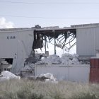 Nave siniestrada de Industrias Climber SA en un polígono industrial en Ibi, el 27 de noviembre de 2024