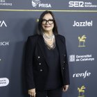 La presentadora Angels Barceló durante el photocall previo a la gala de los Premios Ondas.