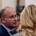 Miguel Tellado, en el Congreso de los Diputados.