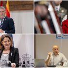 Fernando Grande-Marlaska, Margarita Robles, Teresa Ribera y Miguel Polo