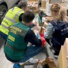 Agentes de Guardia Civil, Europol y Agencia Tributaria