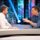 Pedro Sánchez y Pablo Motos en El Hormiguero, el 27 de junio de 2023.