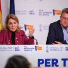 La vicepresidenta Susana Camarero y el conseller
