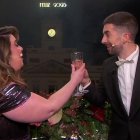 LalaChus y David Broncano durante las Campanadas de TVE