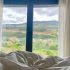 Vistas de Galicia desde De la Osa Hotel, en Asturias