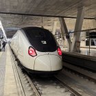 Una locomotora de AVE tipo Avril