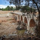 Imagen del puente antiguo de Alaquàs en Torrent sobre el barranco del Poyo