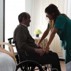 Residencia de ancianos. Dependencia en mayores