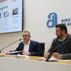 Rueda de prensa en la Diputación de Alicante