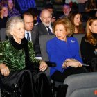 La Reina Doña Sofía e Irene de Grecia en el concierto solidario de Navidad en Madrid.