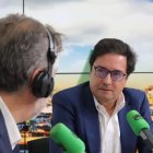 Óscar López, en la entrevista con Alsina en Onda Cero.