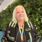 Araceli de Moya, alcaldesa de Oropesa del Mar en Fitur