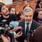 El vicesecretario de Economía del PP, Juan Bravo, en el Congreso.