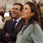 José Luis Martínez-Almeida y Teresa Urquijo, el pasado mes de noviembre.