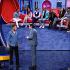 Ion Aramendi intentó poner paz como buenamente pudo entre Elena Rodríguez y Álex Ghita.