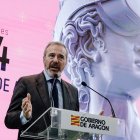 (Foto de ARCHIVO)
El presidente de Aragón, Jorge Azcón, interviene durante el Día de Aragón, en la 45º edición de la Feria Internacional del Turismo (Fitur), en Ifema Madrid, a 24 de enero de 2025, en Madrid (España). Hoy, Día de Aragón en Fitur, es el punto álgido de la participación de la comunidad autónoma, en el que se proyecta un vídeo promocional con el fin de mostrar el atractivo turístico del territorio. Este año, Aragón tiene un estand de 747 metros cuadrados, un 24% más grande que en ediciones anteriores.

Carlos Luján / Europa Press
24 ENERO 2025;FITUR;ARAGON;TURISMO
24/1/2025
