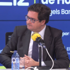 Óscar López durante su entrevista en la cadena SER con Àngels Barceló.