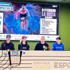 El alcalde de la Nucía en la presentación de la prueba.