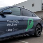 Vehículo eléctrico de Uber.