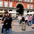Archivo - Turismo, turista, turistas en Madrid.