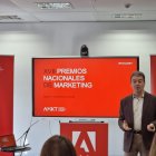 El director general de AMKT, José Luis Arbeo, lidera la presentación de la XVII edición de los Premios Nacionales de Marketing