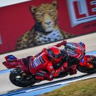 Marc Márquez, en el Circuito Internacional de Chang en el GP de Tailandia.