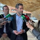 El portavoz nacional del PP, Borja Sémper, en declaraciones en Lleida.
