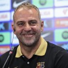 El entrenador del FC Barcelona, Hansi Flick.