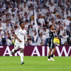 Vinicius, durante el Real Madrid - Arsenal.