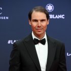 Rafael Nadal durante la entrega de los Premios Laureus 2025.