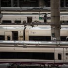 Estación de tren Puerta de Atocha-Almudena Grandes, a 16 de abril de 2025, en Madrid (España). 