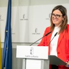 La consejera portavoz del Gobierno regional, Esther Padilla.