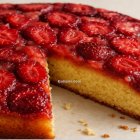 Pastel de fresas fácil
