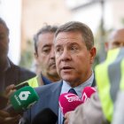 El presidente regional, Emiliano García-Page, en Cuenca.